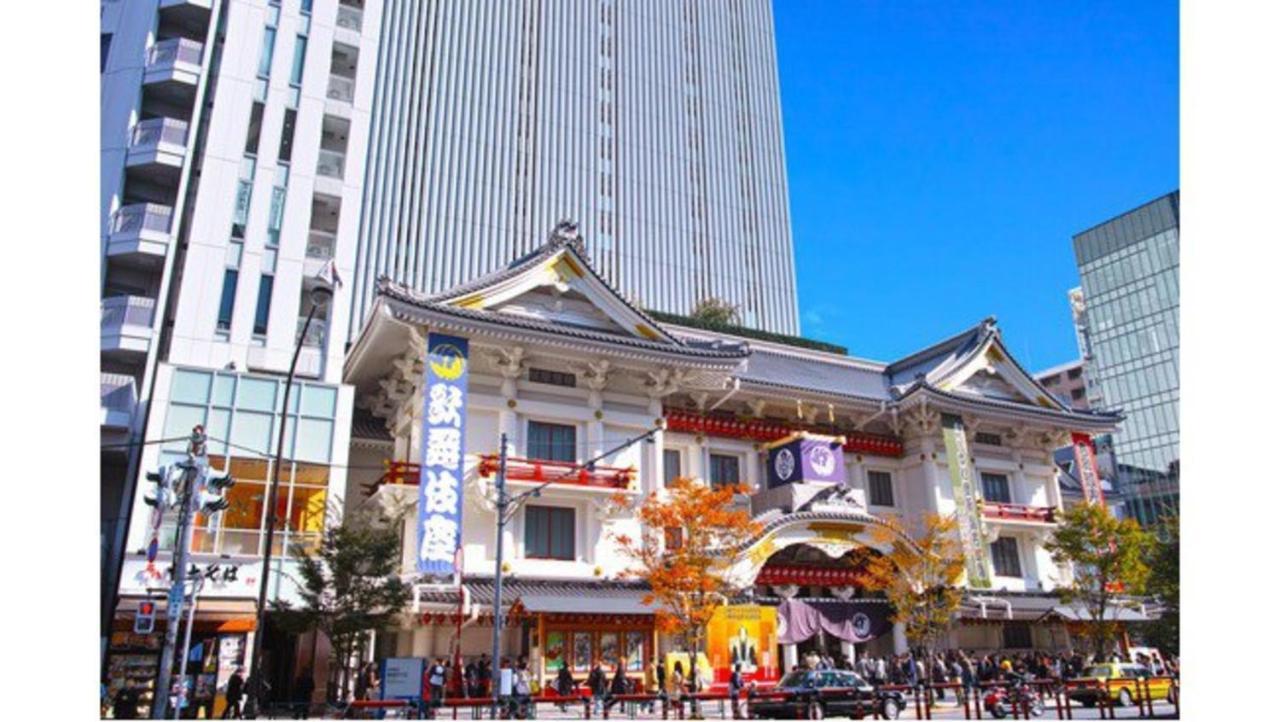 Via Inn Higashiginza Tokyo Esterno foto