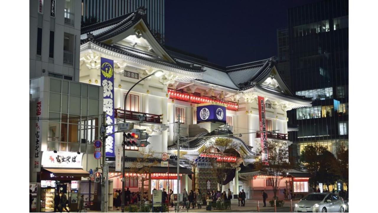 Via Inn Higashiginza Tokyo Esterno foto