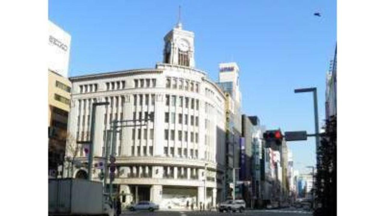 Via Inn Higashiginza Tokyo Esterno foto